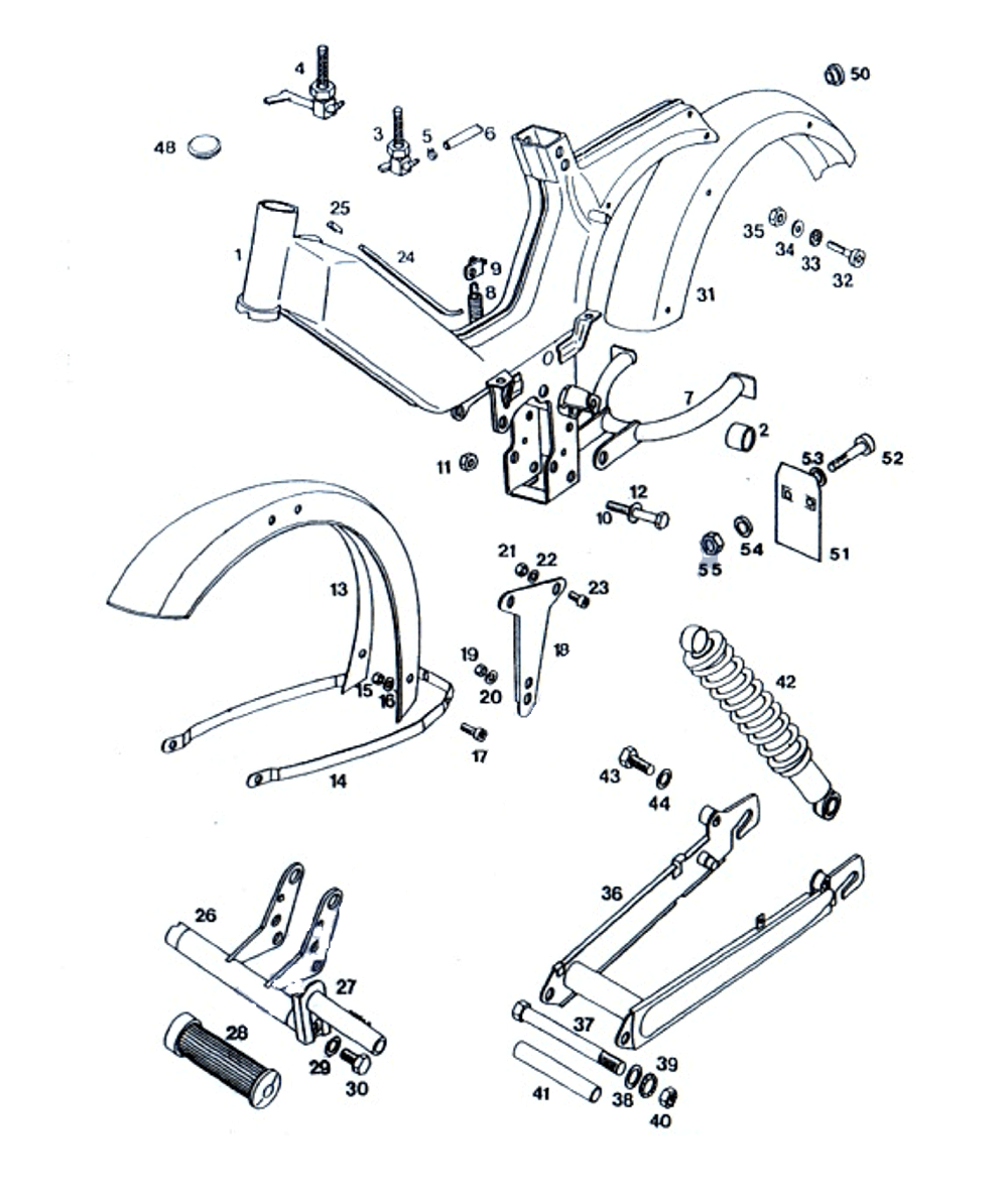 Rahmen Califone M 25
