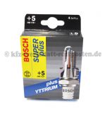 Zündkerze + 5 - HR7D+ - 0242235661 - 4er Set